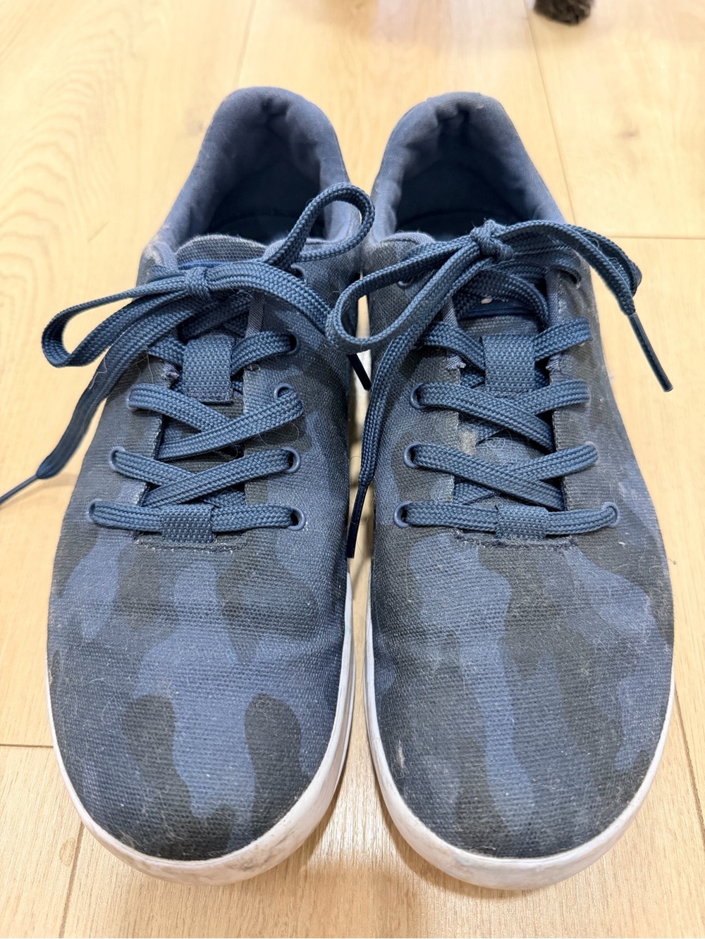 NOBULL Navy Blue Camouflage Sneakers